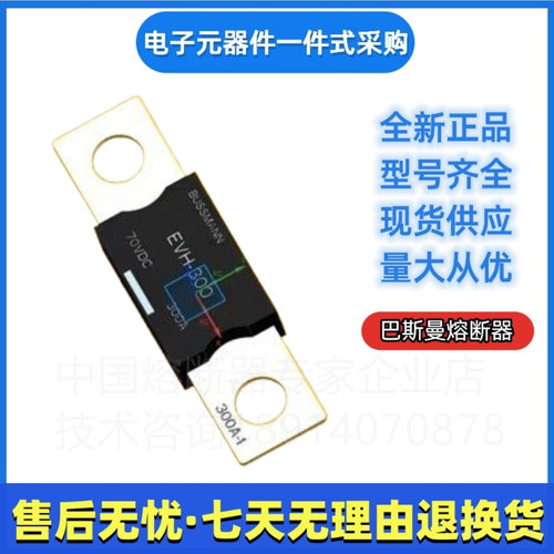 巴斯曼 bussmann 快速熔断器EVH-300(-A6/M6)伊顿