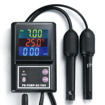 华尊仪器 在线 pH/Temp/EC/TDS 监测仪PH-260精准测量