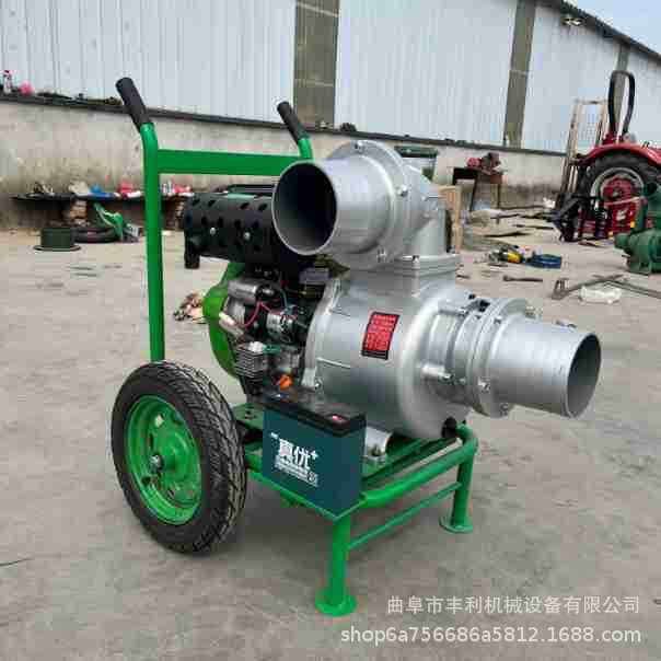 汽油柴油手推式抽水泵 2寸3寸汽油自吸泵 市政排水浇地水泵