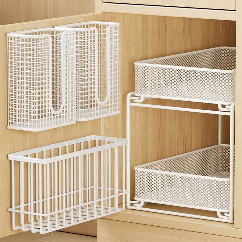 速发宿舍主机架收纳挂挂挂书包雨伞柜钩学生好物柜内零食卷发棒置