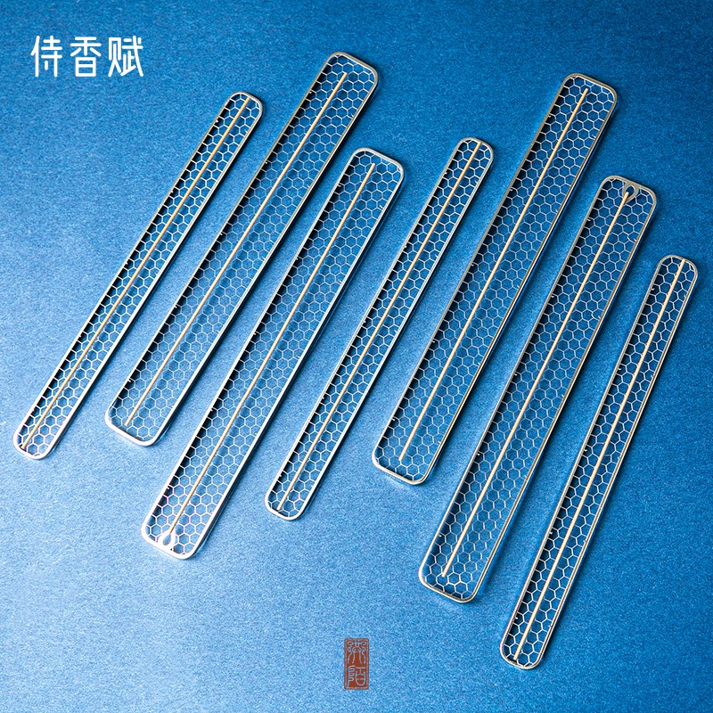 速发新升子线香防火棉不锈钢线香架香插卧底盒炉级托盘香座香炉垫