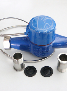 速发u电直读式水表RS485铁壳铜远冷热壳程抄表LXSY远传Modb