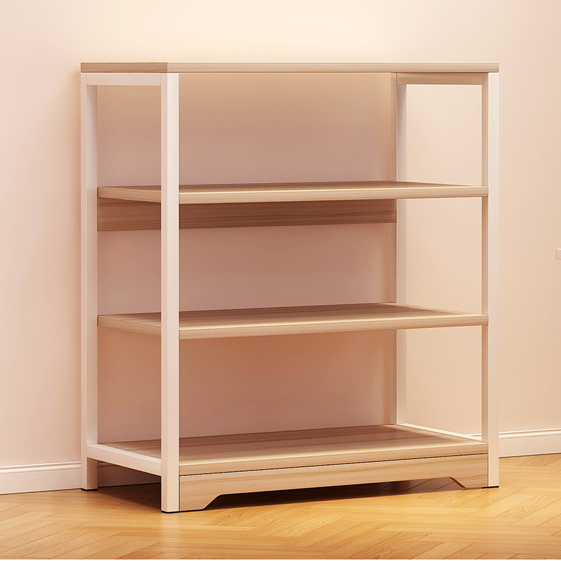 速发架易书架置物架卧室收纳层简办落室书桌置物架展示架公地置物