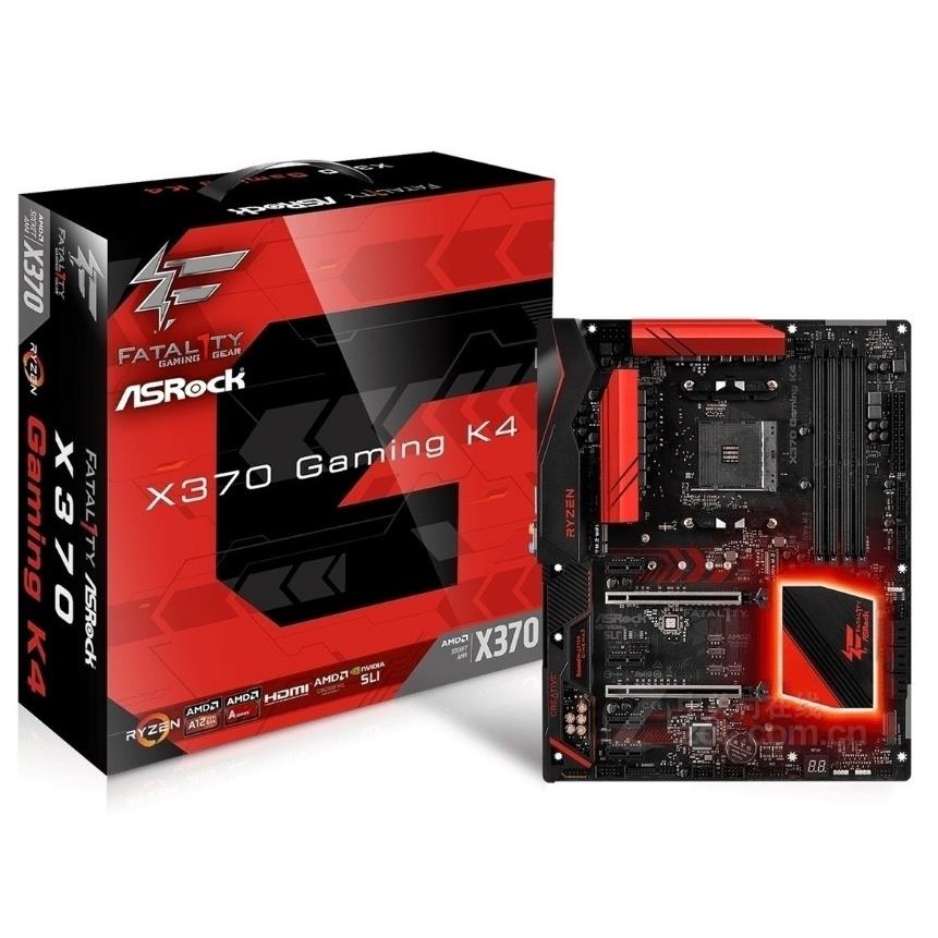 全新盒装华擎X370 GAMING K4玩家至尊 AM4锐龙超频秒X470主板