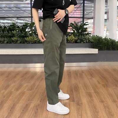 2025夏季新款机能裤三角标裤子