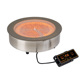 普荣电陶炉商用圆形大功率嵌入式 火锅店用5000w钛晶铁锅炖不挑锅