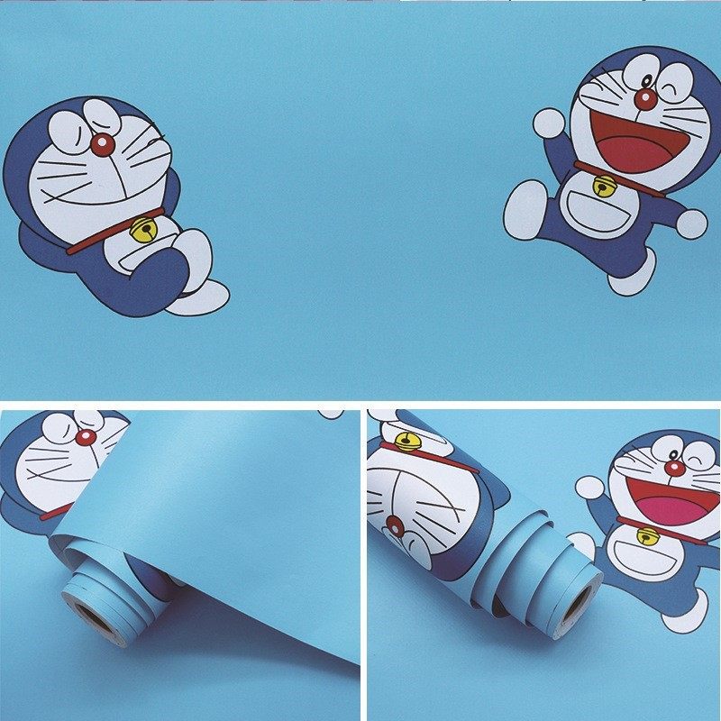 卡通壁纸自粘防水防潮卧室温馨贴纸墙贴儿童房装饰壁纸墙面背景墙,家装主材,PVC墙纸,淘宝优惠券,粉丝福利购,淘宝优惠卷