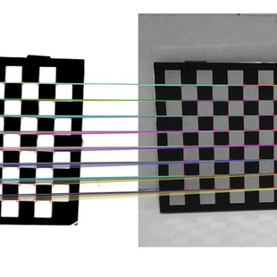 红外热像仪测试靶标 25mm 大棋盘格 几何畸变测试330mm*260mm