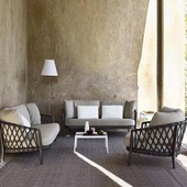 户外桌椅阳台藤椅室外简约现代休闲餐桌椅庭院藤编桌椅三件套组合