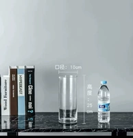 Диаметр 10 высоты 25 прямая трубка ваза