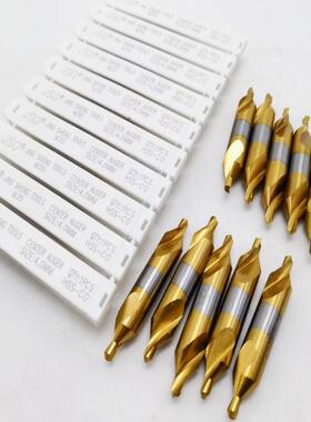 精声JSG含钴涂层中心钻m35高速钢黄镀钛不锈钢用A1A2A3A4A5