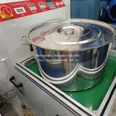 磁力机抛光桶不锈钢研磨桶加厚不锈钢桶桶带点斜 介意者慎拍