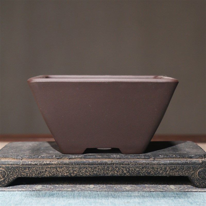 紫砂花盆方斗盆斗笠盆四方正方形盆景盆王飞制陶中国风古典室内,搬运/仓储/物流设备,机械式停车设备（立体停车库）,淘宝优惠券,粉丝福利购,淘宝优惠卷