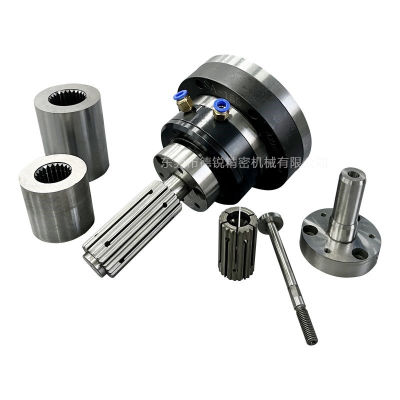 高精度气动内撑夹头 SA130/SA155德锐气动内涨卡盘 膨胀夹具