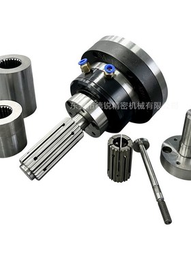 高精度气动内撑夹头 SA130/SA155德锐气动内涨卡盘 膨胀夹具