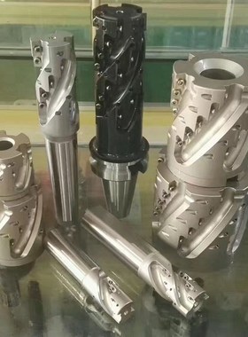 铣刀杆数控300R400R开粗铣刀20/25/32/40深加工侧铣玉米粗铣包邮