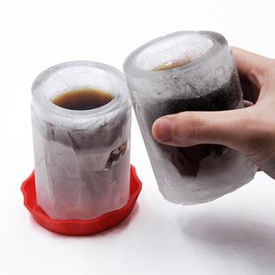 硅胶冰格 用品可乐冰杯食品级冰格模具现货 大号单孔硅胶冰杯 夏季