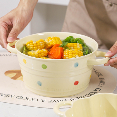 速发奶油煮双耳大汤碗家用2025新款用瓷酸菜鱼汤盆水风鱼肉片专陶