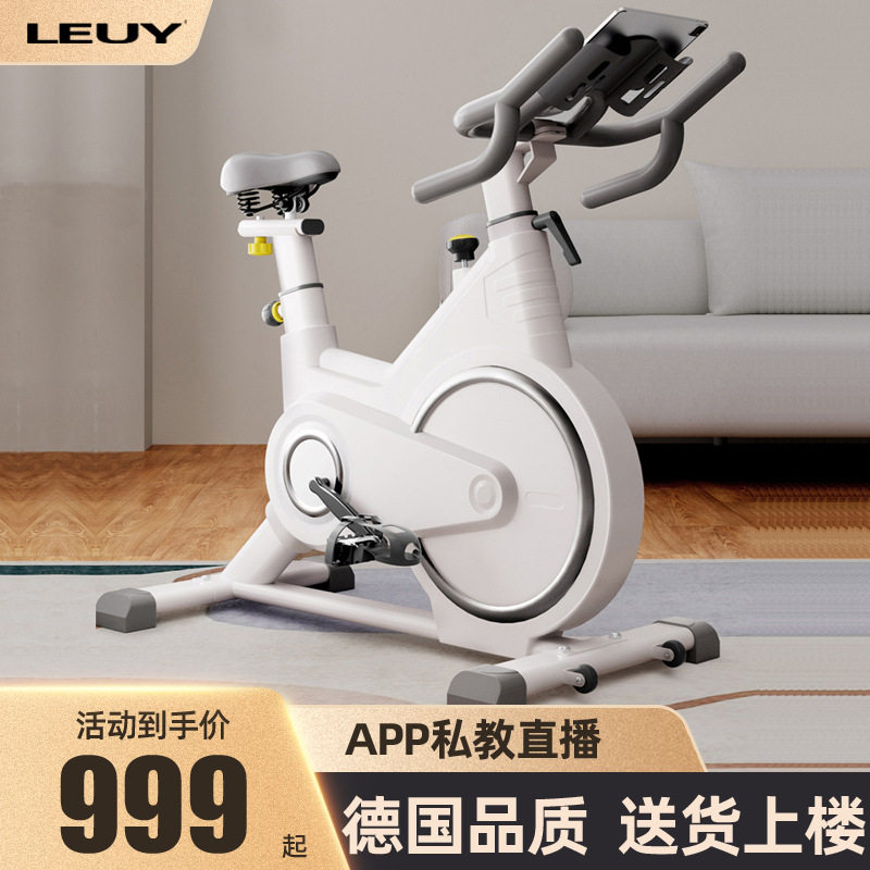 LEUY力依健身车家用运动磁控mini健身自行车室内减肥器材静音CC