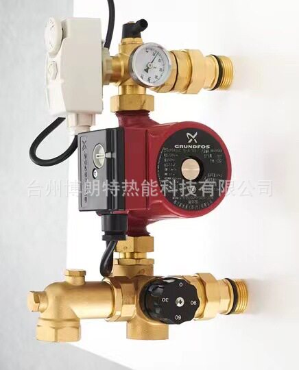厂家直供地暖混水中心混水阀控制中心混水装置恒温混水系统分水器