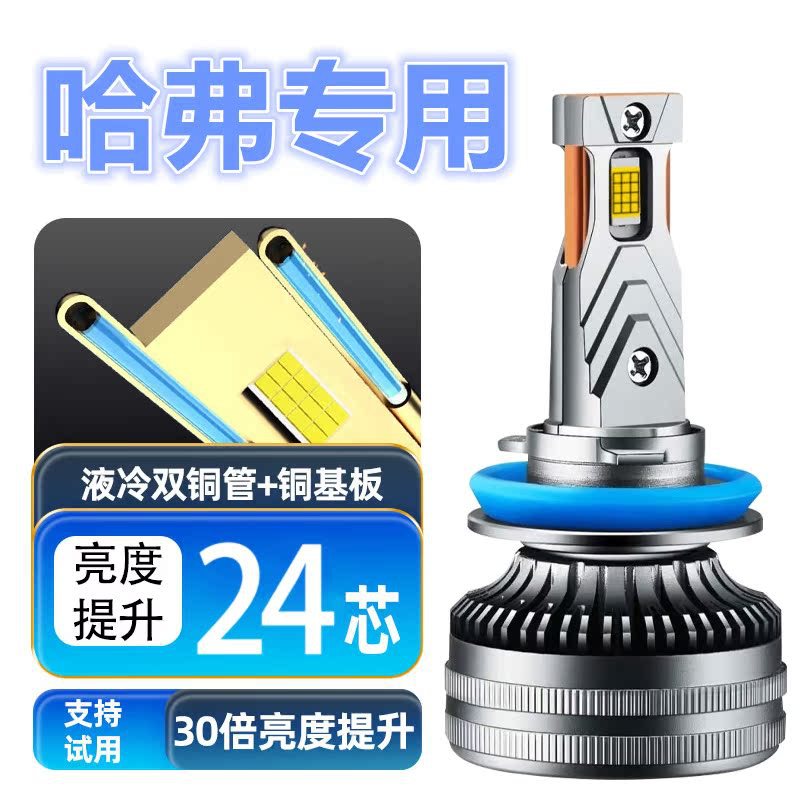 15-16-17年款哈弗H1大灯泡LED远光近光一体前车白光超亮聚光灯泡