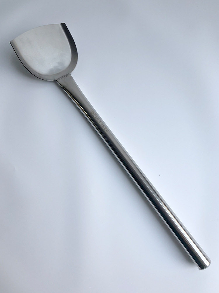 304加厚不锈钢大锅铲商用加大号长柄食堂用大铲子厨师炒菜炒料铲