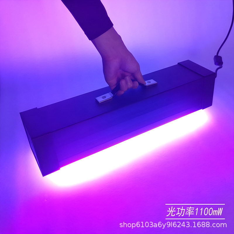 高强度LEDUV固化灯365nm395nmUV冷光源无影胶UV胶紫外灯油墨绿油