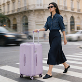 Virgin超大容量行李箱女30寸拉杆箱万向轮旅行箱多功能密码 箱子男