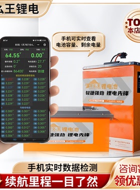 牛么王锂电池热销款60V锂电池72V锂电池两轮车三轮车四轮车锂电池
