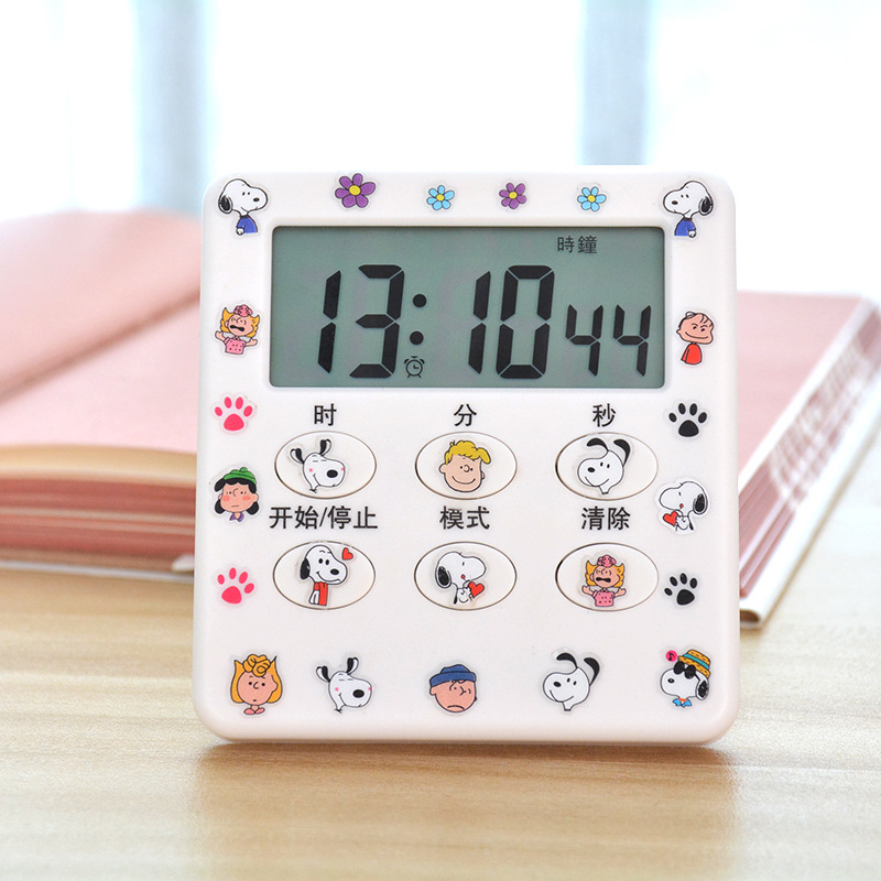 速发厨房烘焙学生V习做作业图案贴纸DI时计学器