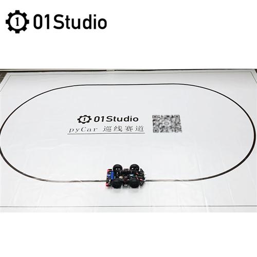 速发pyC MroPytho开源ESP2智能程式设计小车套件 循迹避障Pytho