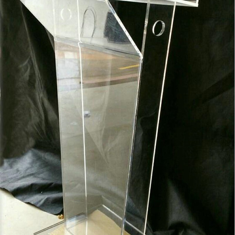 速发汽车明售透待台前台接销迎宾桌水晶咨询台亚克力主持台司仪台