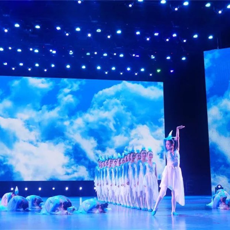 速发六一舞剧振鹭于飞舞蹈表演服新款纱裙演出服装芭蕾舞服装子群