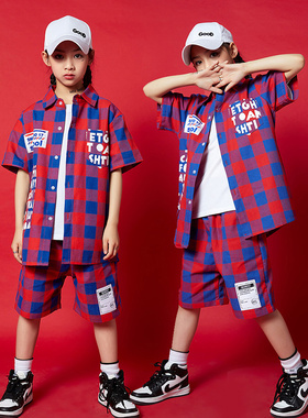 速发街舞幼儿hiph幼p套装六一啦啦队演出服o服园园儿小学生运动会