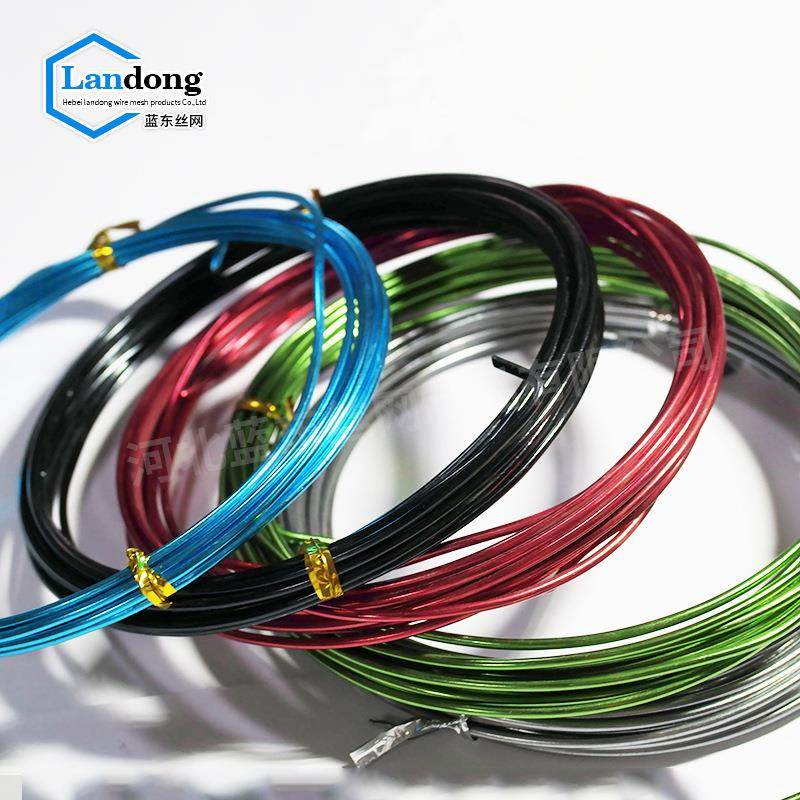 厂家彩色氧化圆盘铝丝手工艺品造型编织软铝丝盆景园艺造型线,金属材料及制品,圆钢,淘宝优惠券,粉丝福利购,淘宝优惠卷