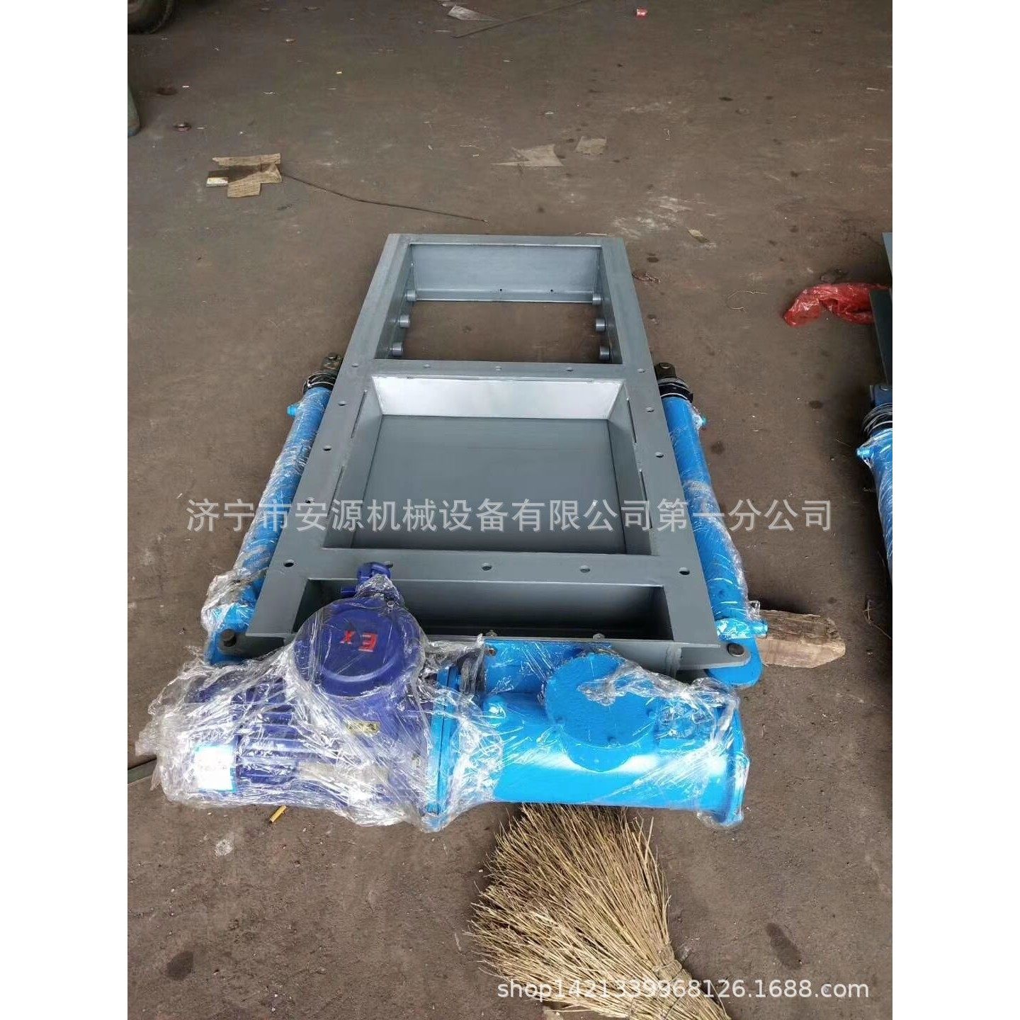 插板阀 400*400料仓配套平板闸阀 工业调节气缸液压闸板门,五金/工具,闸阀,淘宝优惠券,粉丝福利购,淘宝优惠卷