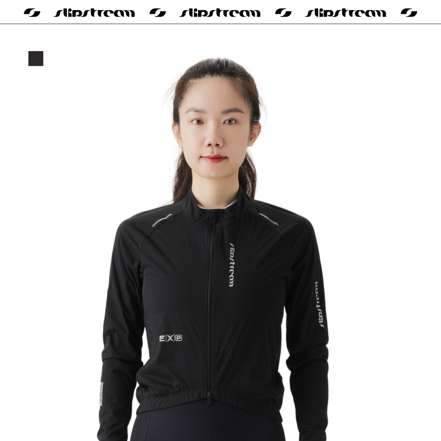 Slipstream骑行风衣 Exp女士黑色防风保暖秋冬防晒衣防超轻外套
