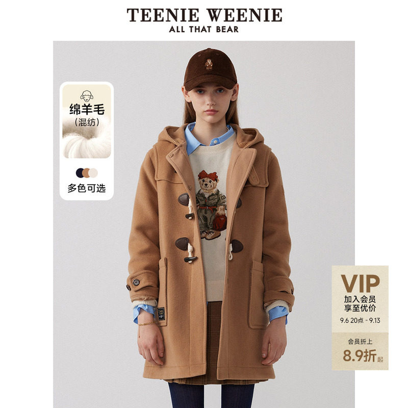 TeenieWeenie小熊秋毛呢外套