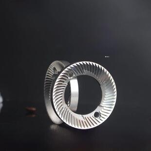 凌动018/019电动磨豆机磨盘60MM不锈钢刀盘配件通用刀片兰其亚