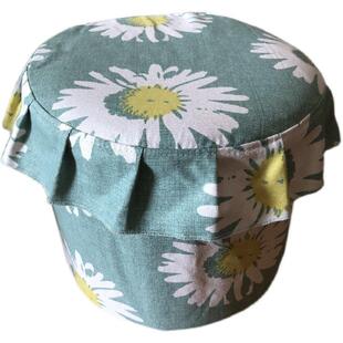 圆凳子套圆草墩凳子罩布艺套子鞋凳坐垫可以定做方凳罩防尘凳子罩