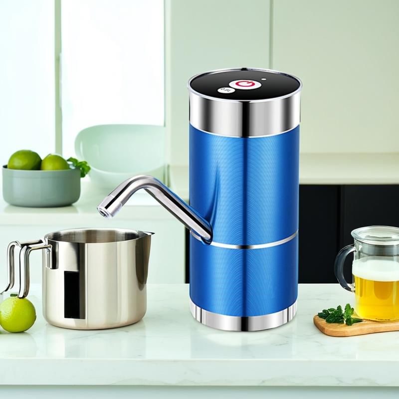 伙妹双泵抽水器大桶水抽水器家用自动电动蒸馏水水泵桶装水饮水机