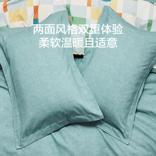 四件套单双人床三件套 现货速发乐蜗家纺床上全棉磨毛保暖冬季