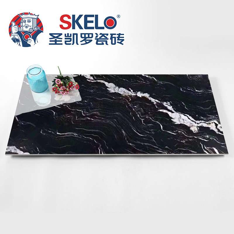 圣凯罗通体大理石瓷砖地砖600*1200负离子防滑地板砖客厅中板墙砖