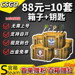 cs2钥匙箱子刀手套命悬开箱激流梦魇裂空千瓦武器箱csgo钥匙开箱