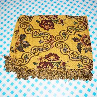 包邮五色老式线毯沙发巾毯布床单空调毯休闲毯办公室午睡毯摄影布