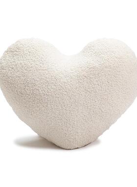 eq4f床上用抱枕卧室圣诞节节日装饰靠枕靠垫客厅沙发红色抱枕套不