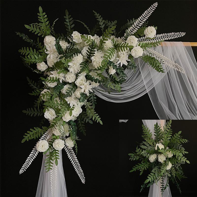 户外婚礼布置拱门婚庆木桩架子拍照摆件橱窗花架求婚门