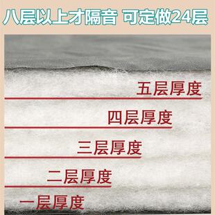 ktv超强隔音门帘专业马路降噪窗户卧室冷库保温棉门帘酒吧隔音帘.