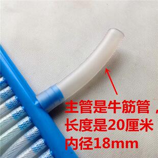 18mm主管网纹管氧气泵配件增氧机充氧泵分流管软管沙头水产卖鱼用