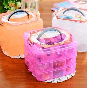 极速Eco-Friendly Makequp Organizer Three Removable Transpare